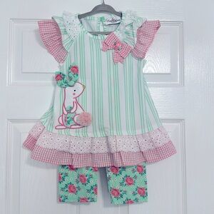 Rare Editions Bunny Toddler Set 4T